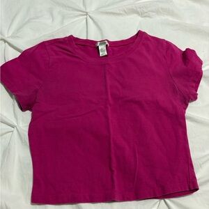 Plain Magenta Tee
